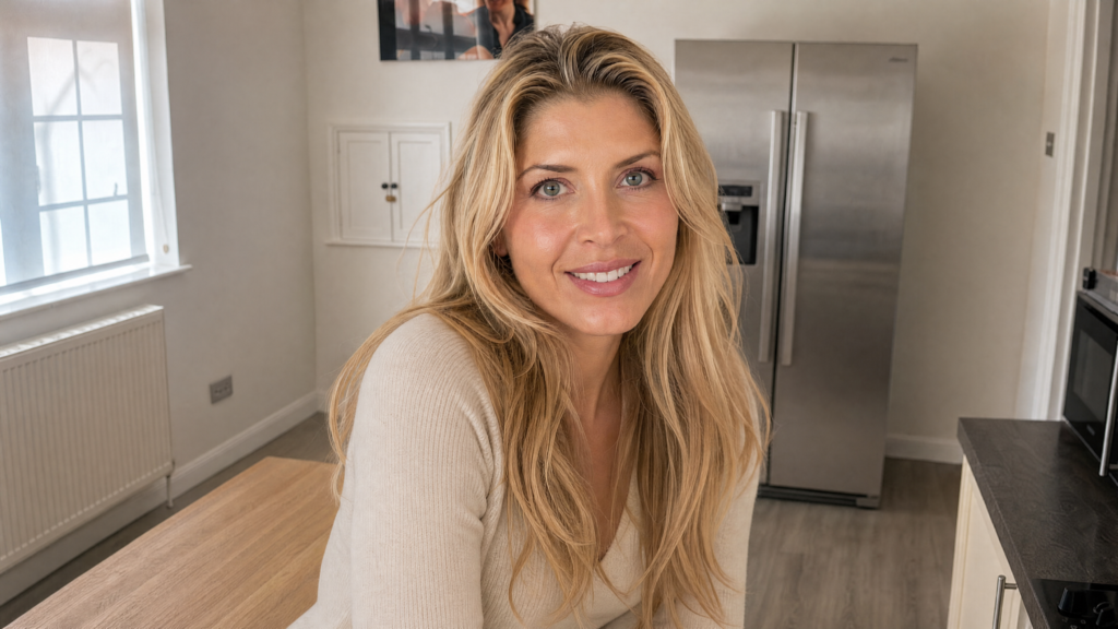 Picture of Sammy Lee Bapty in her Kitchen.